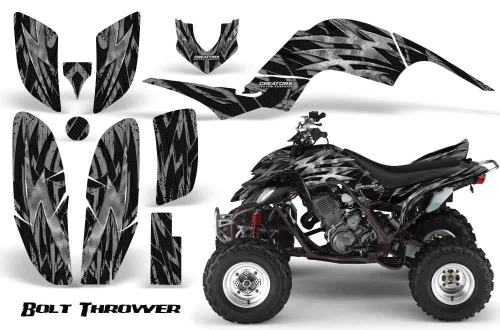 Yamaha Raptor 660 Graphics Kit Bolt Thrower Silver